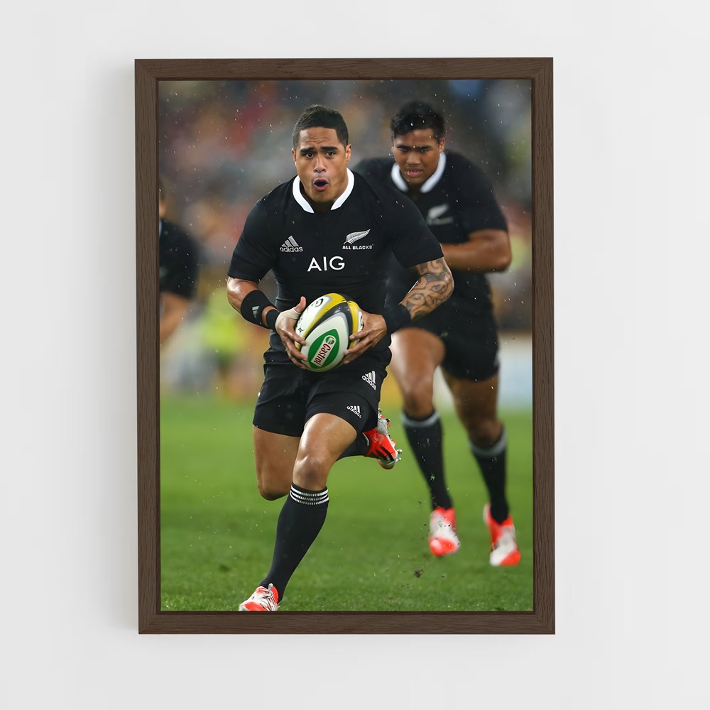 Poster La Course au Rugby (vue 5)